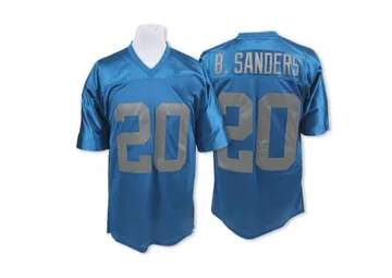 barry sanders camo jersey