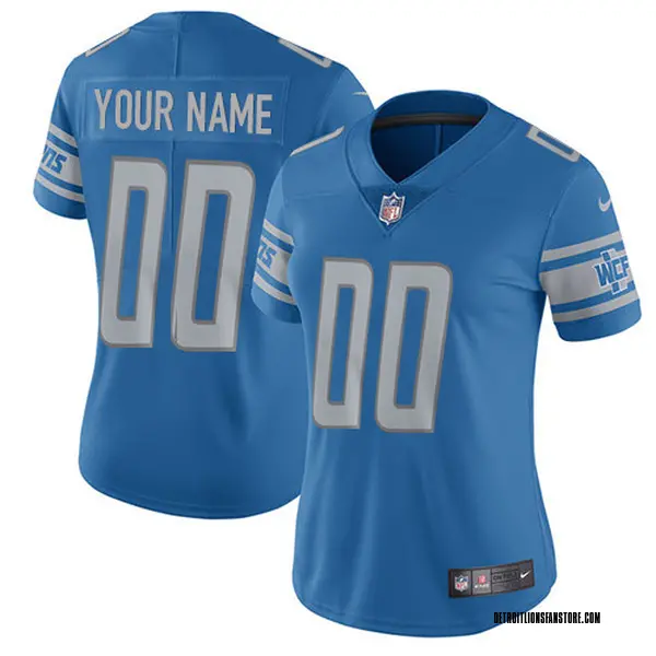 custom detroit lions jersey