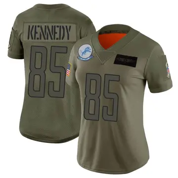 Women's Tom Kennedy Detroit Lions Limited Camo 2019 Salute to Service Jersey