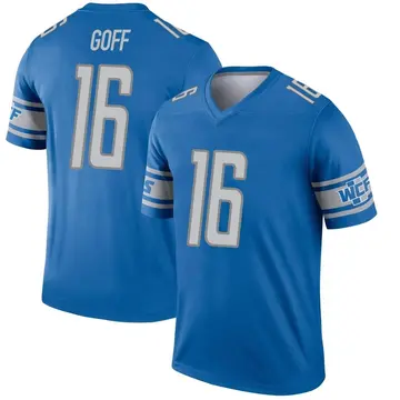 Youth Jared Goff Detroit Lions Legend Blue Jersey