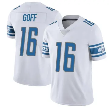 Youth Jared Goff Detroit Lions Limited White Vapor Untouchable Jersey