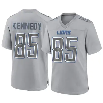 Youth Tom Kennedy Detroit Lions Game Gray Atmosphere Fashion Jersey